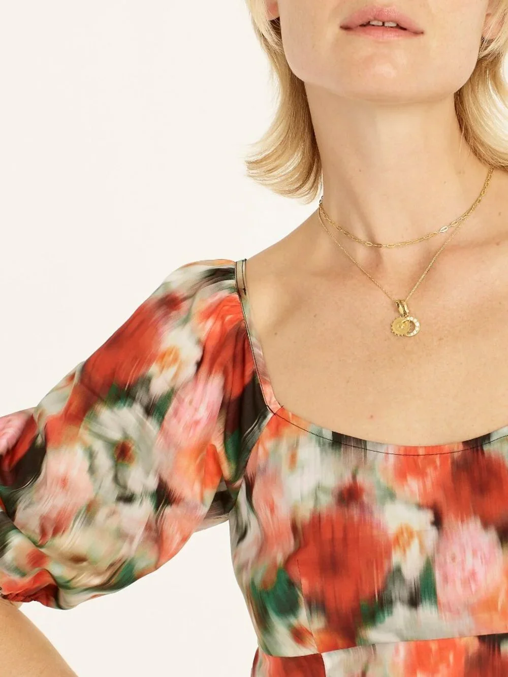 NWT Size 8 J. Crew Squareneck Blouse Top in Liberty Hazy Days Floral NEW